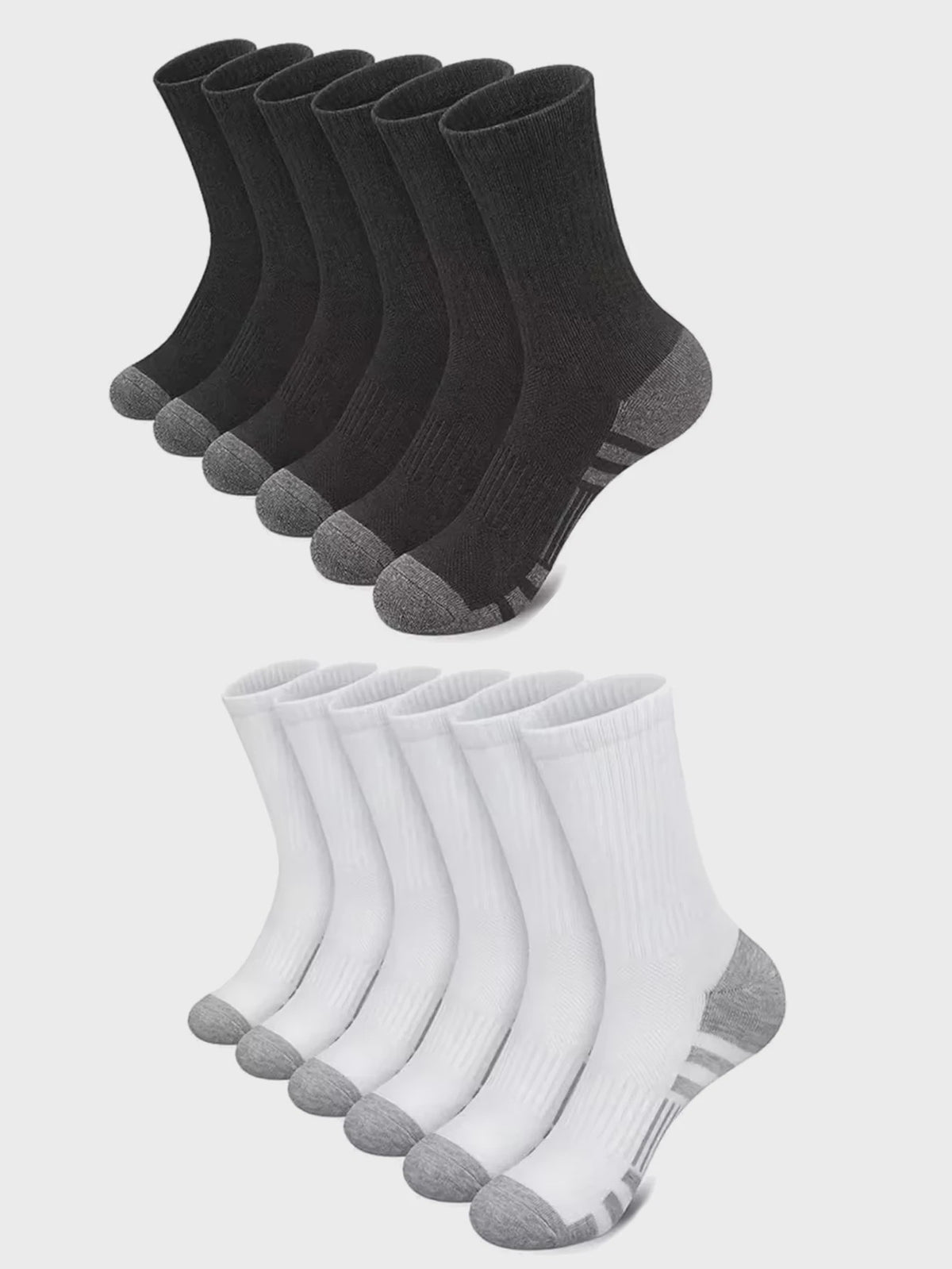 Heren Sportsokken (10/30 paar) - Ademend, Zweetabsorberend & Comfortabel voor Zomer & Sport