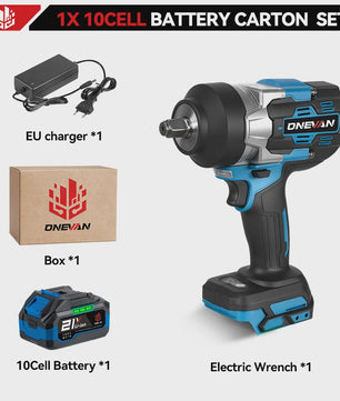 ONEVAN Accu Slagmoersleutel 2800 Nm Borstelloos - 5 Snelheden - Makita 18V Compatibel