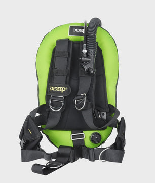 DIDEEP Professionele Duik BCD - Drijvingscontroleapparaat met Donut Design en Hoge-sterkte Nylon