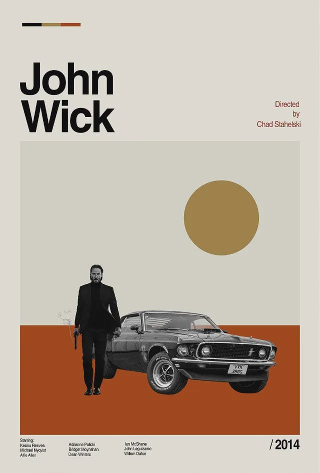 Iconische Film & TV Canvas Posters: Friends, Back to the Future, Pulp Fiction, The Godfather