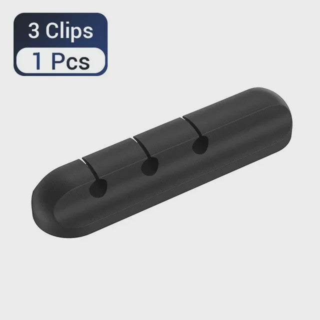 Universele Kabel Organizer Clips - Bureau & Auto Kabelhouder Set