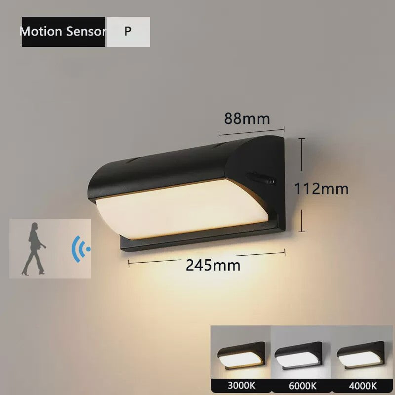 Waterdichte LED Buitenmuurverlichting met Bewegingssensor - IP65