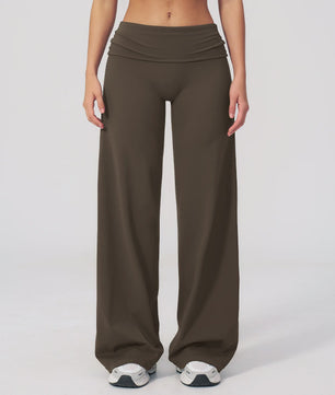 Dames Yoga Bell-Bottoms met Hoge Taille - Flared Sportbroek voor Fitness & Gym