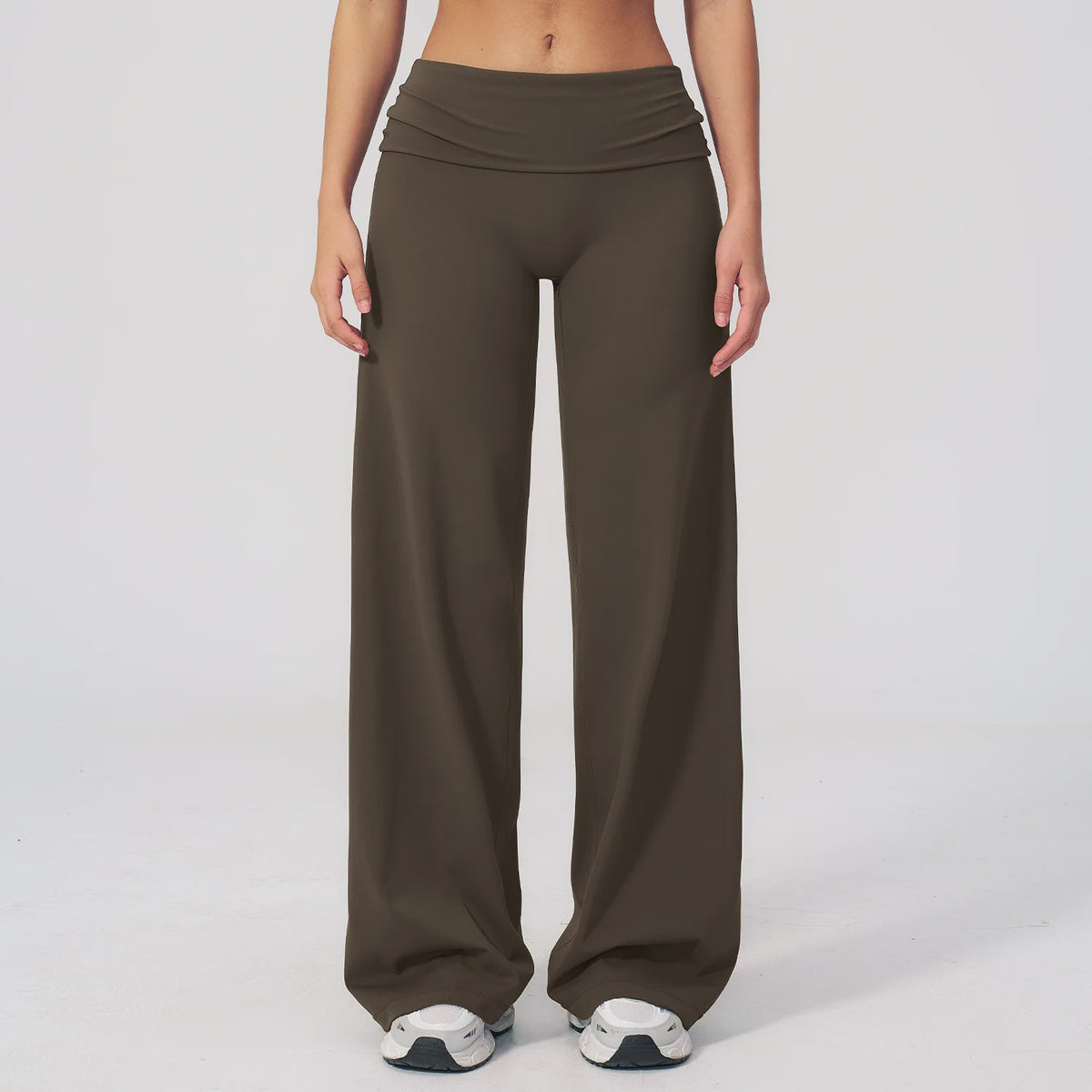 Dames Yoga Bell-Bottoms met Hoge Taille - Flared Sportbroek voor Fitness & Gym