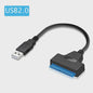 SATA naar USB 3.0/2.0 Adapterkabel - 6 Gbps voor 2.5 Inch HDD/SSD