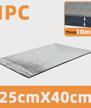 10mm Dikke Zelfklevende Auto Isolatie & Geluidsisolatie Mat - Schokabsorberend DIY