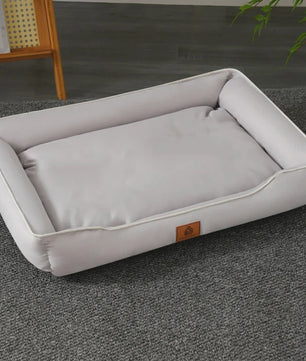Luxe Vierkante Hondenkussen - Waterdicht & Bite-Resistant - Comfortabel voor Grote Honden en Katten