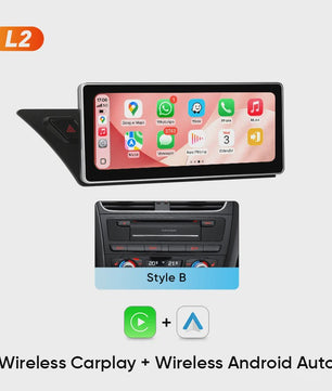 AINAVI Multimedia Systeem voor Audi A4/A5/S4/S5/RS4/RS5 (2008-2016) met Carplay & Android Auto