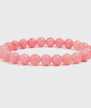 Natuurstenen Kralen Armband - Amethist, Aquamarijn, Jade & meer