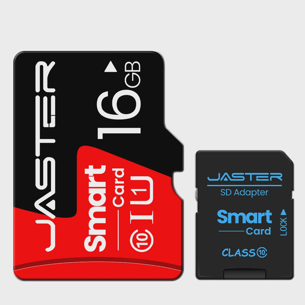 JASTER Class 10 Micro SD Kaart 8GB - 128GB | TF Kaart voor Telefoon, Camera, Computer