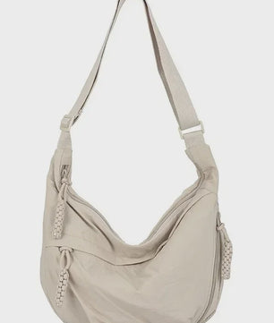 Trendy Dames Schoudertas van Zacht Materiaal - Casual Hobo Crossbody Tas