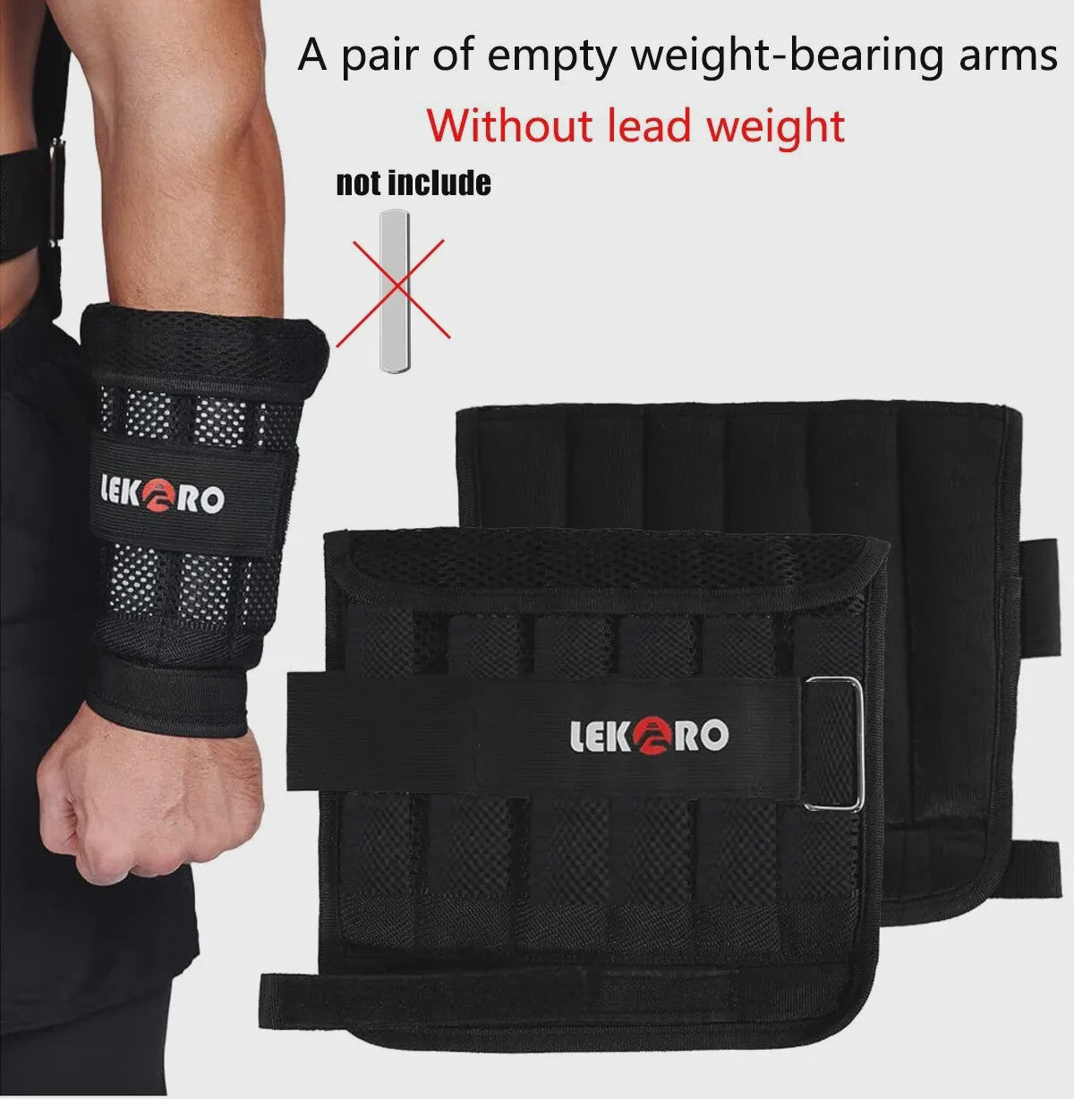 Verstelbaar Trainingsvest met Gewichten (20kg) voor Fitness, Hardlopen & Krachttraining