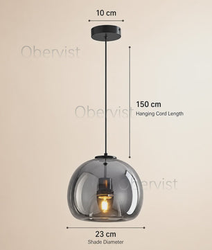 Moderne Glazen Hanglamp - Stijlvol Design voor Woonkamer, Eetkamer & Keuken
