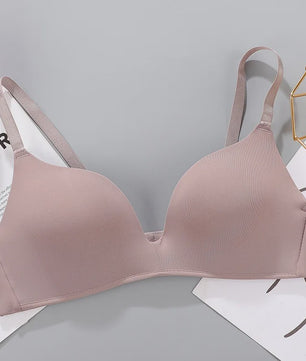 Naadloze Push-Up BH Zonder Beugel - Ademend & Comfortabel - Verkrijgbaar in 10 Kleuren