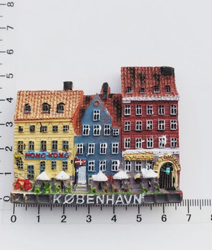3D Koelkastmagneten Denemarken - Souvenir & Decoratie