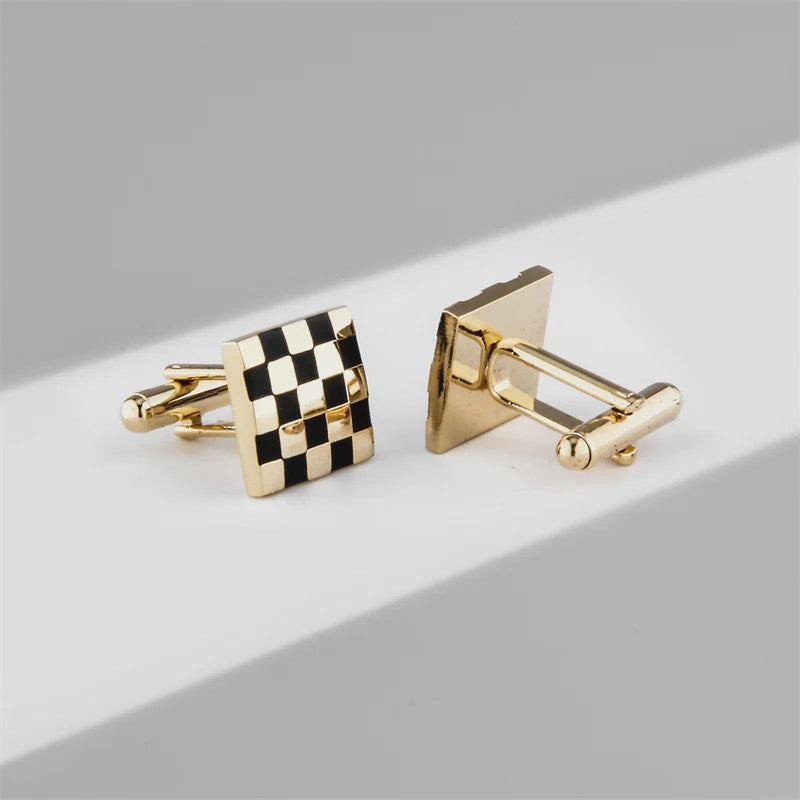 Luxe Heren Manchetknopen Set - Stijlvolle Accessoires voor Feestelijke Gelegenheden
