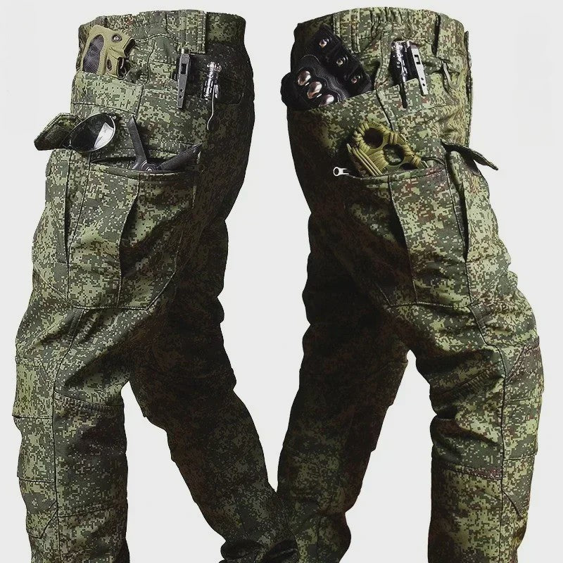 Tactisch Camouflage Heren Set - Waterdicht & Warm voor Buitenactiviteiten