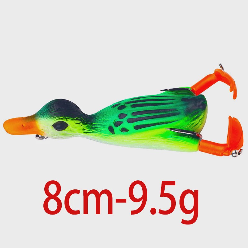 Realistische Eenden Vissen Lokaas - 8.5cm, 12g - Perfect voor Baars, Karper & Snoek
