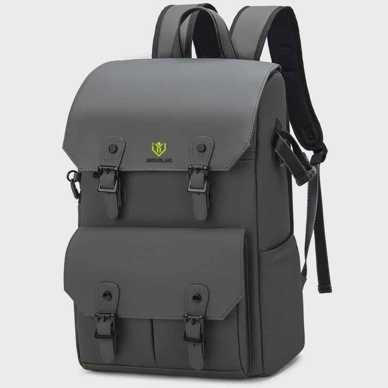 Waterdichte Fototas Rugzak - Retro Stijl, Grote Capaciteit voor Camera & Laptop
