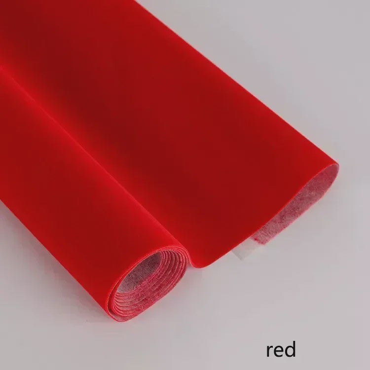 Zelfklevende Velours Stof Rol - 1.2mm Dik, 45/90x150cm - Interieur, Sieradendozen & Lades