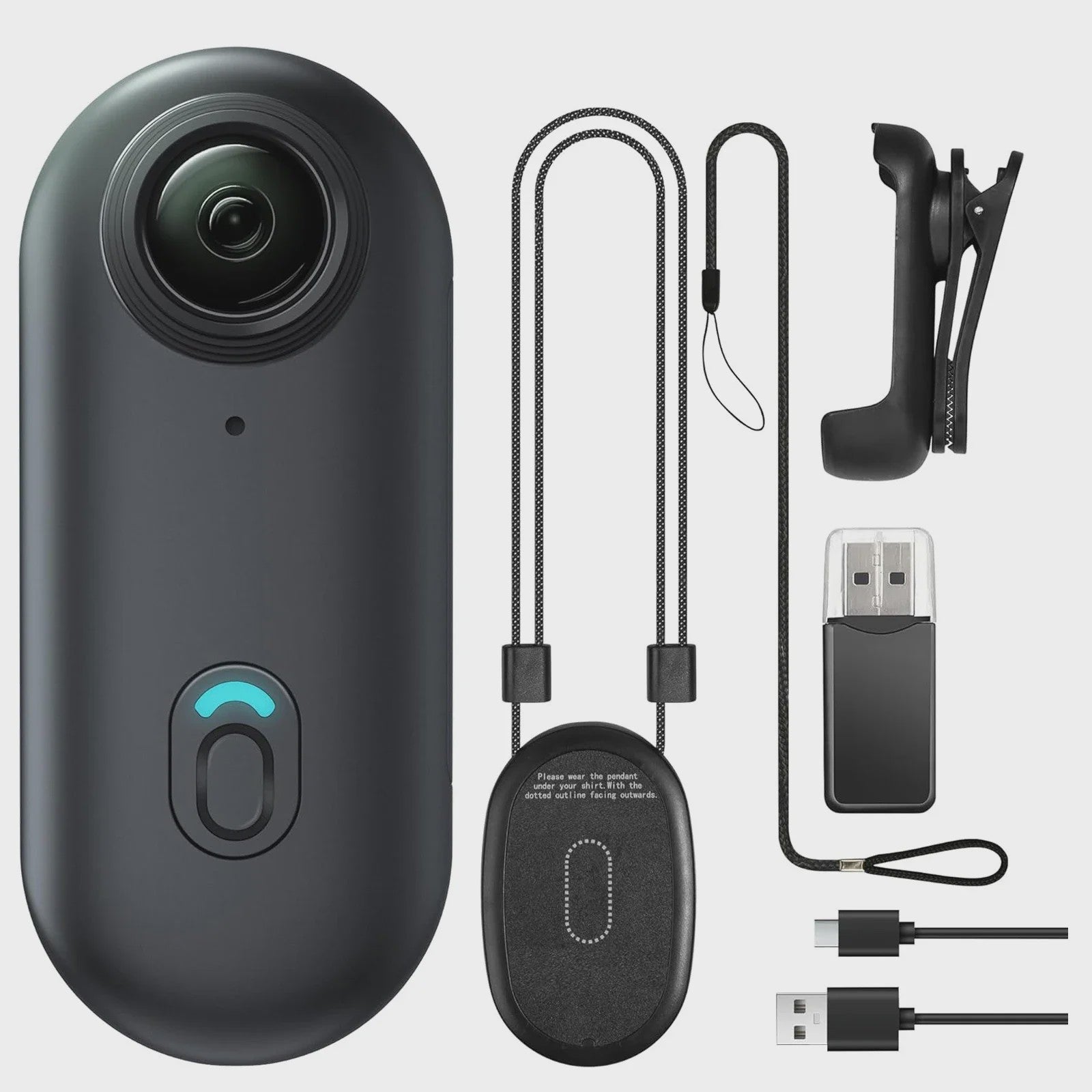 Mini Body Camera Full HD met WiFi - Draagbaar voor Motor, Fiets & Sportactie