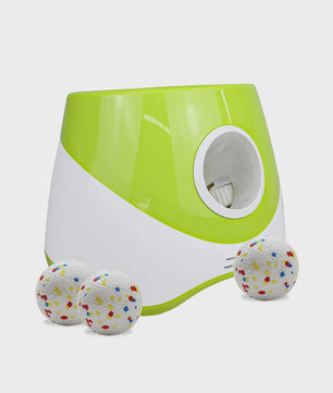 Automatische Hondenspeeltjes Bal Werper met 3 Tennisballen - USB Oplaadbaar