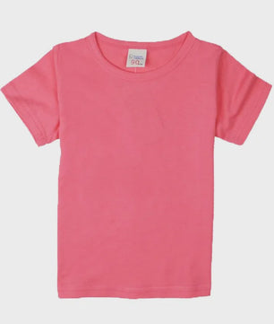 Zomer T-shirt Kinderen Katoen Korte Mouw - Jongens & Meisjes (2-16 Jaar)