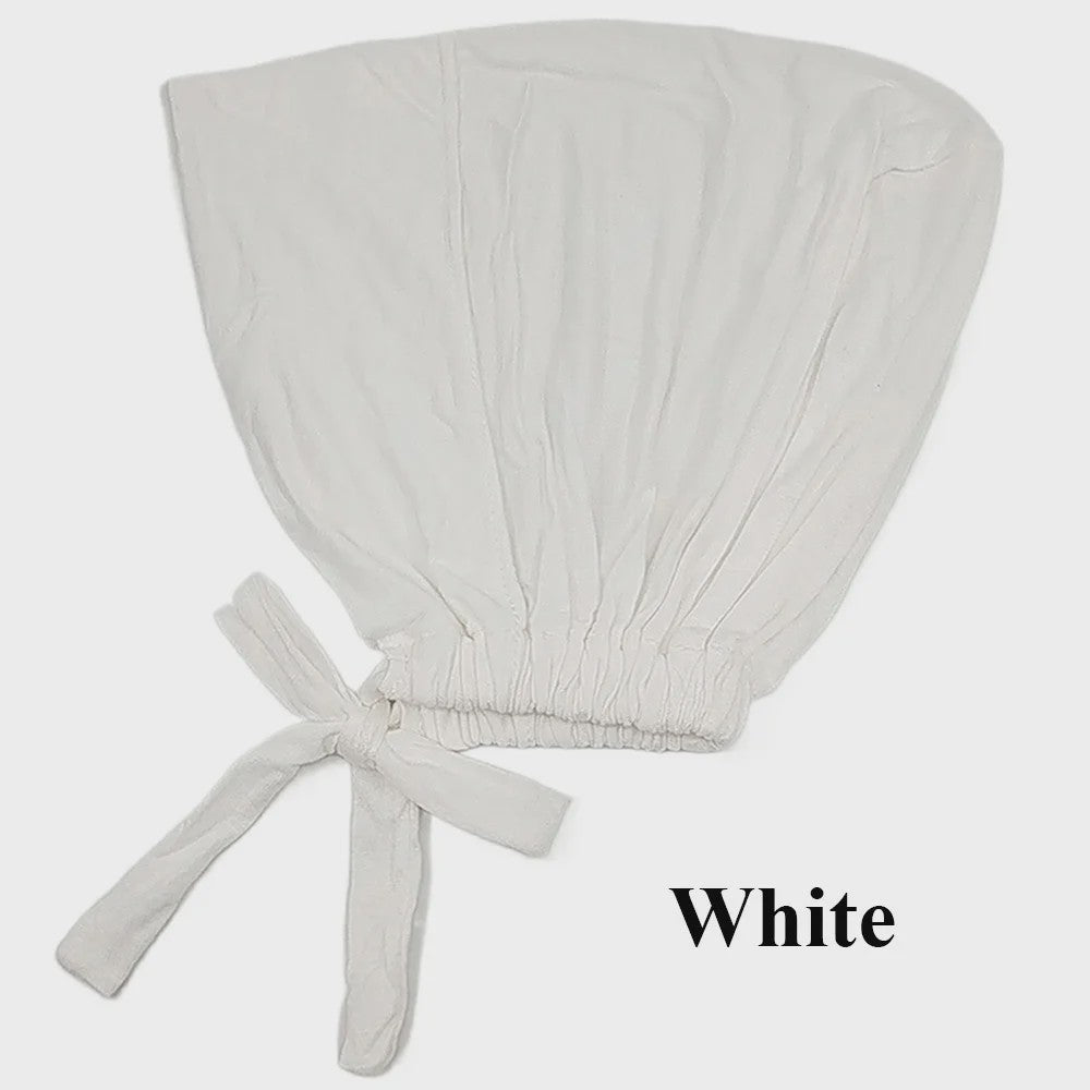 Zachte Modal Binnen Hijab Cap met Strik - Islamitische Turban Hoofddoek