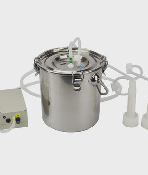 Automatische Melkmachine voor Koeien en Schapen - 8L RVS met Pulsatie