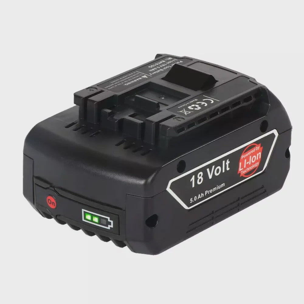 Bosch 18V 8.0Ah Li-ion Accu - Krachtige Vervanging voor GBA, GSR, GSB Power Tools