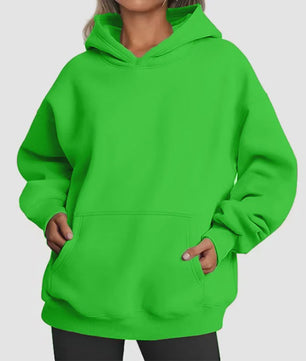 Oversized Fleece Hoodie Dames & Heren - Warm & Stijlvol voor Lente/Herfst