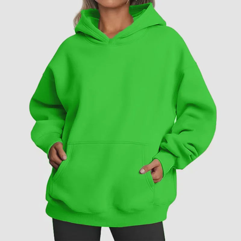 Oversized Fleece Hoodie Dames & Heren - Warm & Stijlvol voor Lente/Herfst