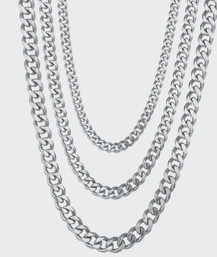 Gouden Roestvrij Stalen Cuban Link Kettingen voor Heren & Dames | 3.5-7MM Breedte | 45-70CM Lengte
