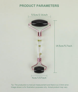 Natuurlijke Jade Roller Gezichtsmassager - Huidverzorging & Ontspanning