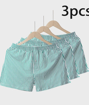 3-Pack Katoenen Boxershorts Heren - Zomer, Los, Ademend & Comfortabel