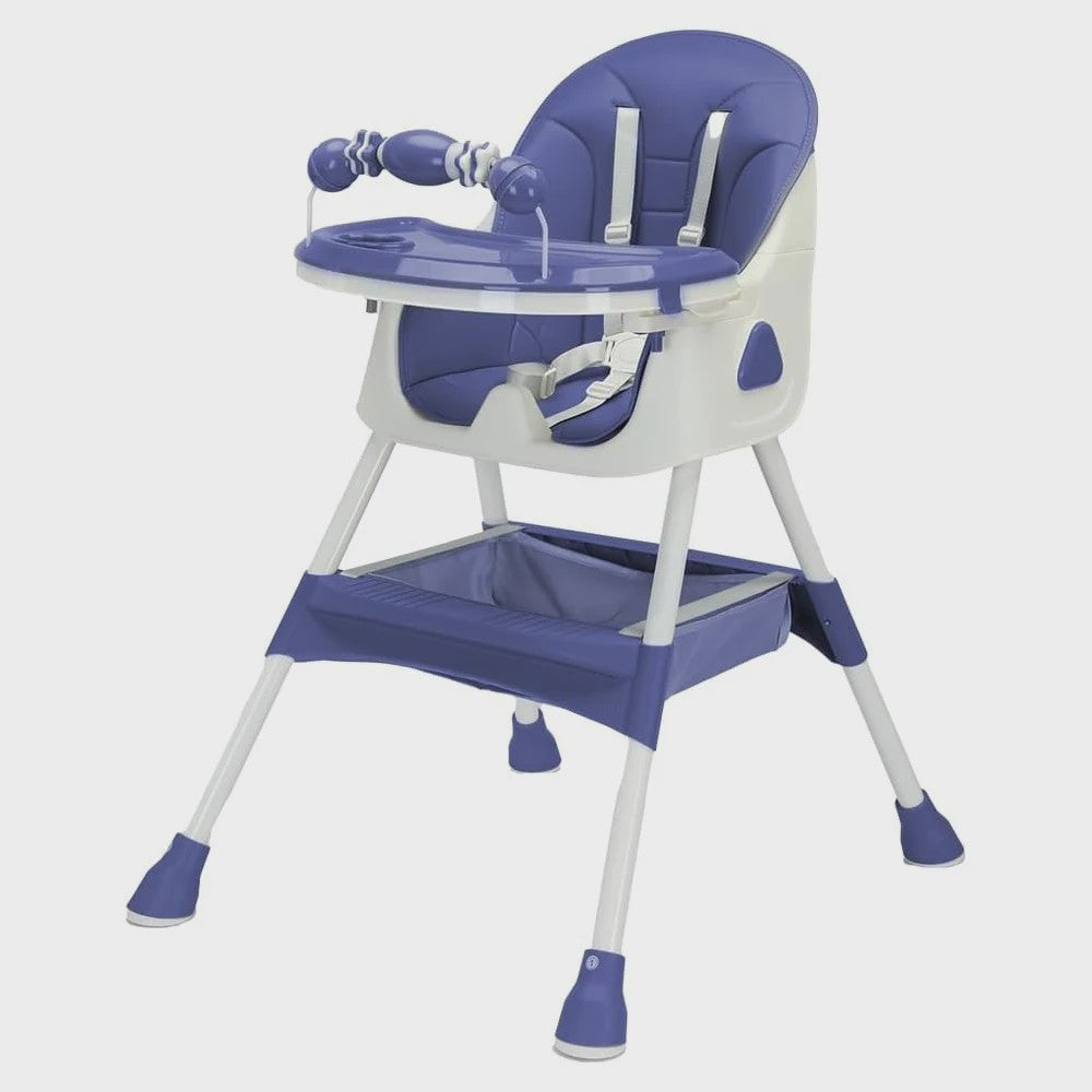 3-in-1 Baby Kinderstoel: Opvouwbaar, Draagbaar & Verstelbaar met Dubbele Plate
