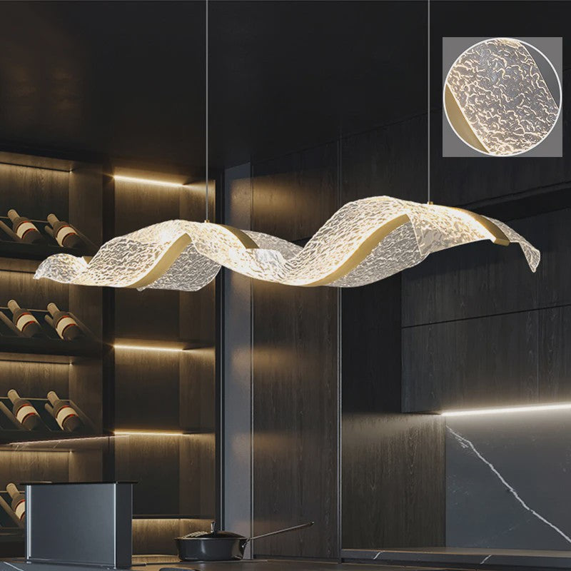 Moderne LED Golf Plafondlamp - Design Hanglamp voor Eetkamer, Restaurant & Bar