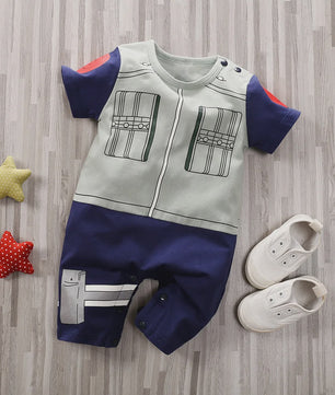 Baby Jumpsuit met Anime Print - Katoen - Zomerkleding 0-18 Maanden