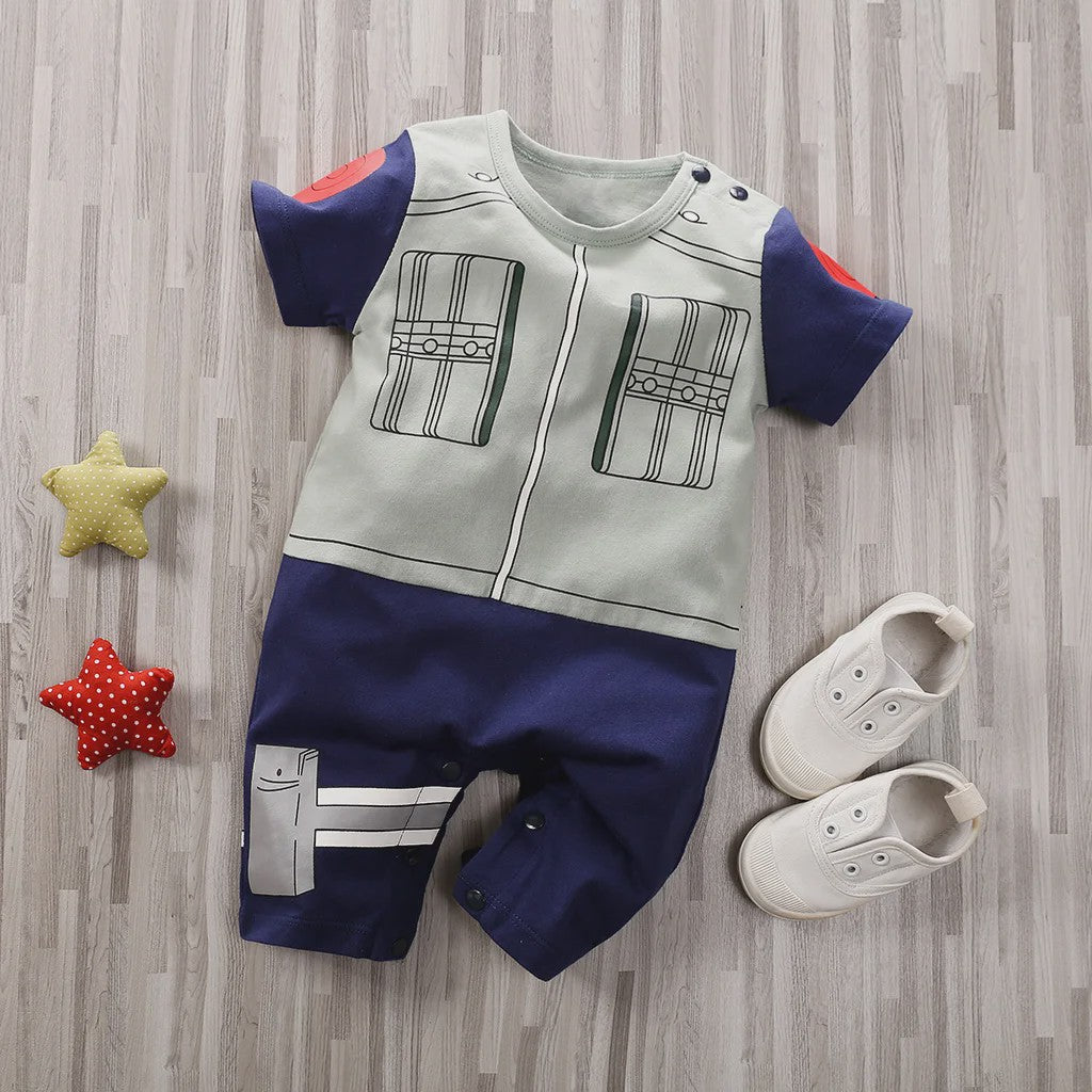 Baby Jumpsuit met Anime Print - Katoen - Zomerkleding 0-18 Maanden