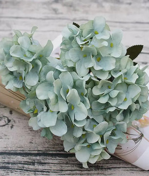Kunstbloemen Hydrangea - Zijde Boeketten voor Bruiloft, Decoratie & Feest