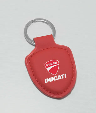 Leren Ducati Autosleutelhanger - Perfect voor Monster, Panigale & meer