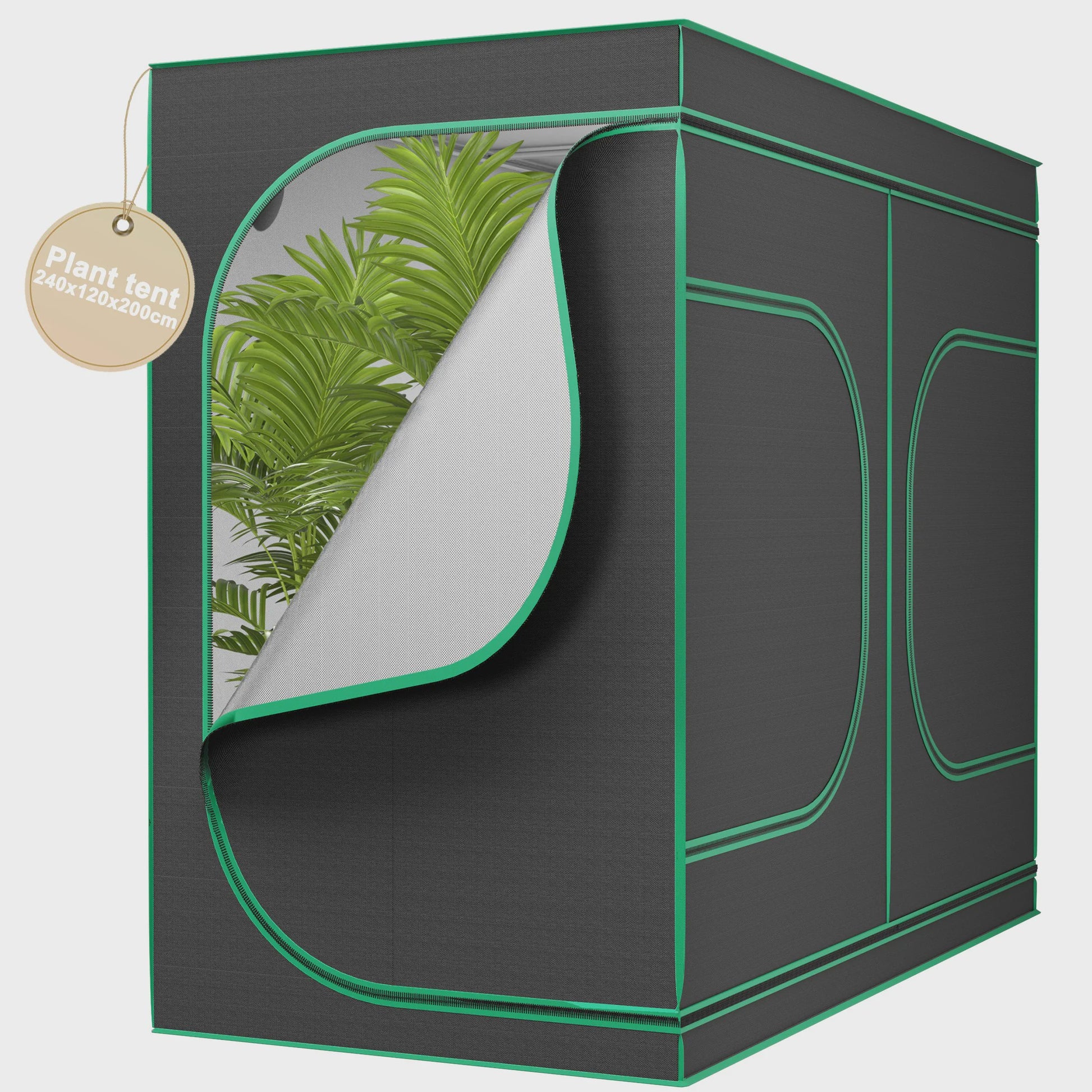 Professionele Kweek Telt - Indoor Growroom met Observatievenster & Reflecterende Mylar