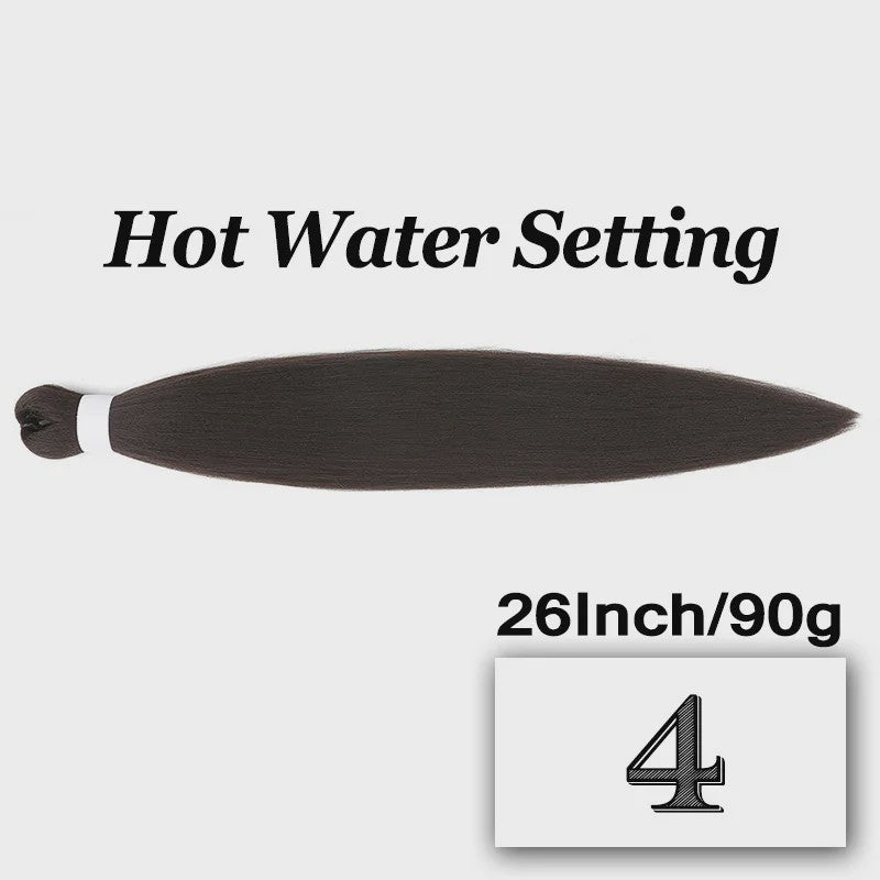 Pre-stretched Braiding Hair 26 Inch - Synthetische Haarverlengingen voor Crochet Braids in Kleuren