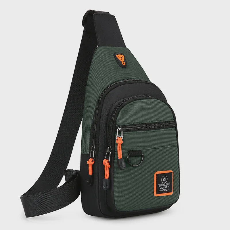 Waterdichte Heren Crossbody Schoudertas - Outdoor, Fietsen & Reizen
