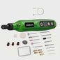 Draadloze Roterende Tool Kit: Graveerpen voor Hout, Metaal, Glas & Sieraden - DIY Mini Boormachine met USB