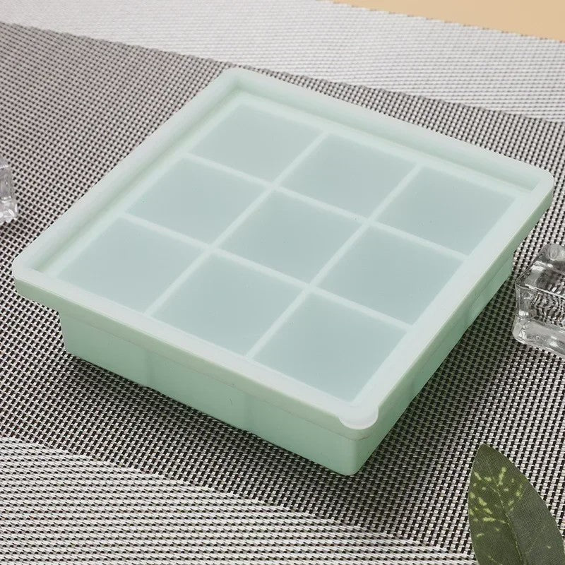 Babyvoeding Bakjes met Deksel - Invries- en Bewaartray voor Babyvoeding, Borstvoeding en Flesvoeding