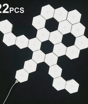 Modulaire Hexagon LED Wandlampen - Touch Gevoelig & DIY Combinatie