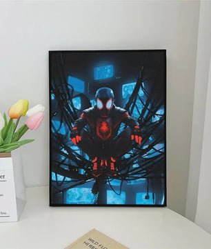 Frameloze Spiderman Poster - Marvel Kunst Print voor Woonkamer, Slaapkamer, Bar