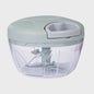 Handmatige Keuken Snijmachine - Knoflook, Ui, Vlees & Groenten Hakker (500/900ML)