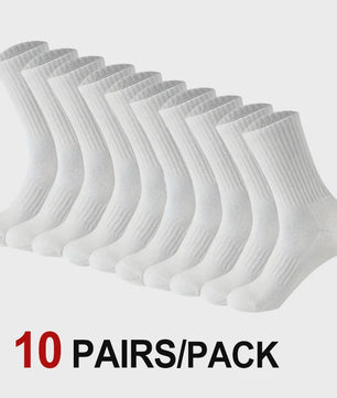 10/20 Paar Comfortabele Sportsokken - Ademend & Zweetabsorberend
